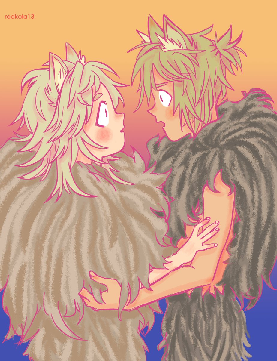 redkola13's tweet photo. I drew Rin and Len with outfits based off of Rhapsody of Loup-Garous and I wanted to make the image feel intimate.
#rin #len #kagaminelen #kagaminerin #vocaloid #vocaloidart #rinxlen #lenxrin #animeart #illustration #digitalart #digitalillustration #vocaloidship #vocaloidfanart https://t.co/ayw12zeJAi