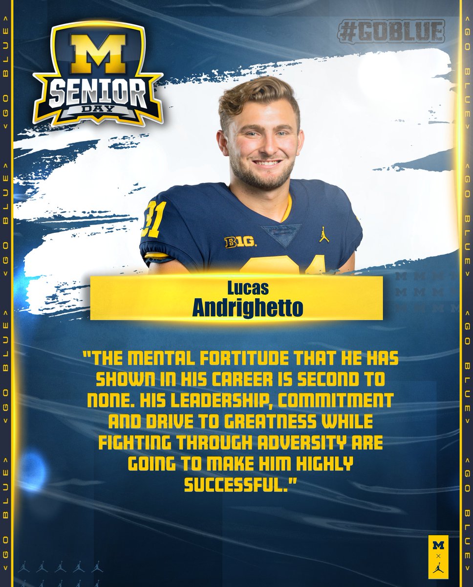 UMichFootball's tweet photo. #GoBlue // @LAndrighetto31 https://t.co/IO37bsASQM