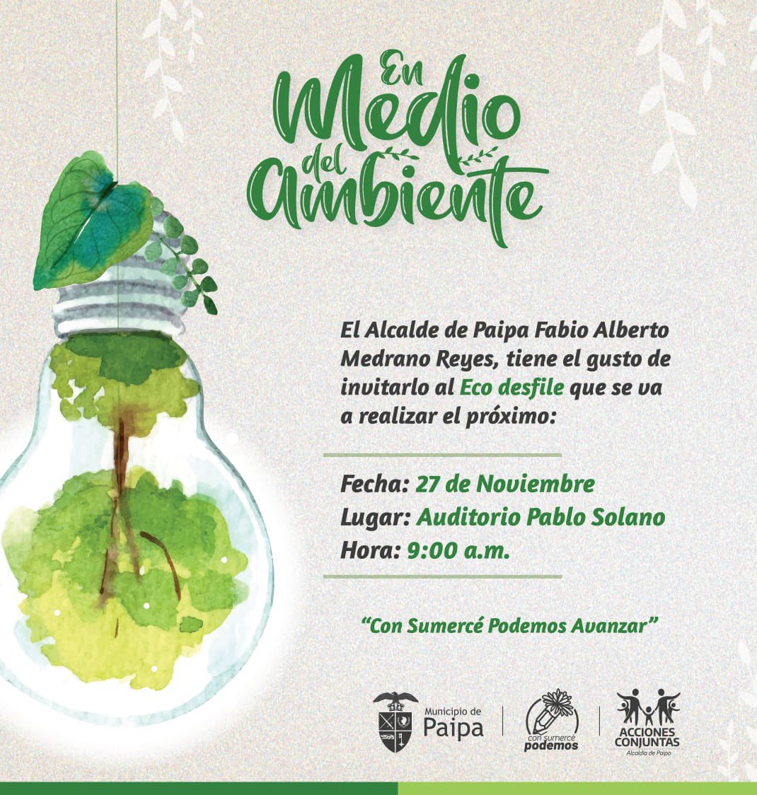 Corpoboyaca's tweet photo. #AEstaHora | La subdirectora de ecosistemas de @Corpoboyaca, @SoniaVasquez14 participa como jurado del #EcoDesfile de #Paipa en el Auditorio Pablo Solano. ♻️🌎🍃 https://t.co/l5hY6PvAKy