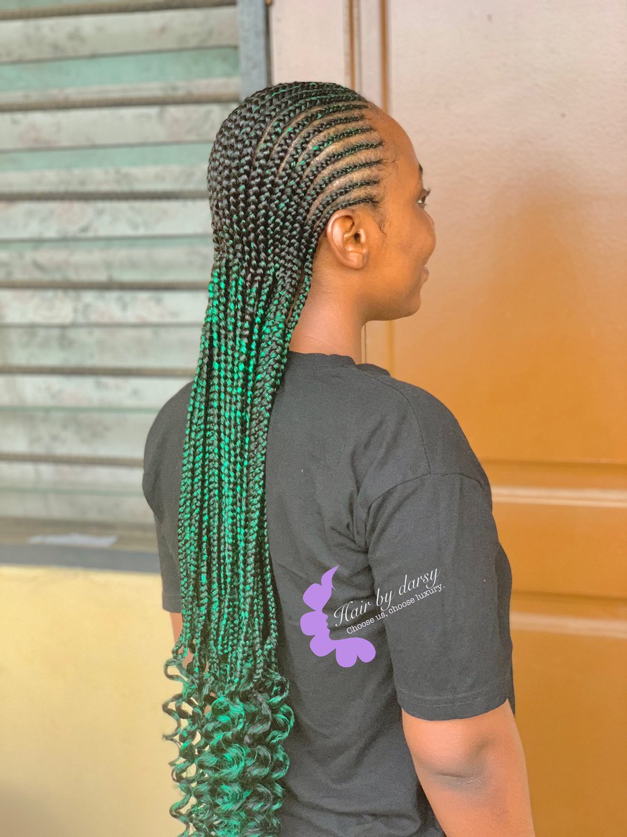 hair_by_darsy's tweet photo. Have you ever tried small straight backs?
#cornrowbraids #straightbackbraids #ghanabraids https://t.co/856Tk2MJyJ
