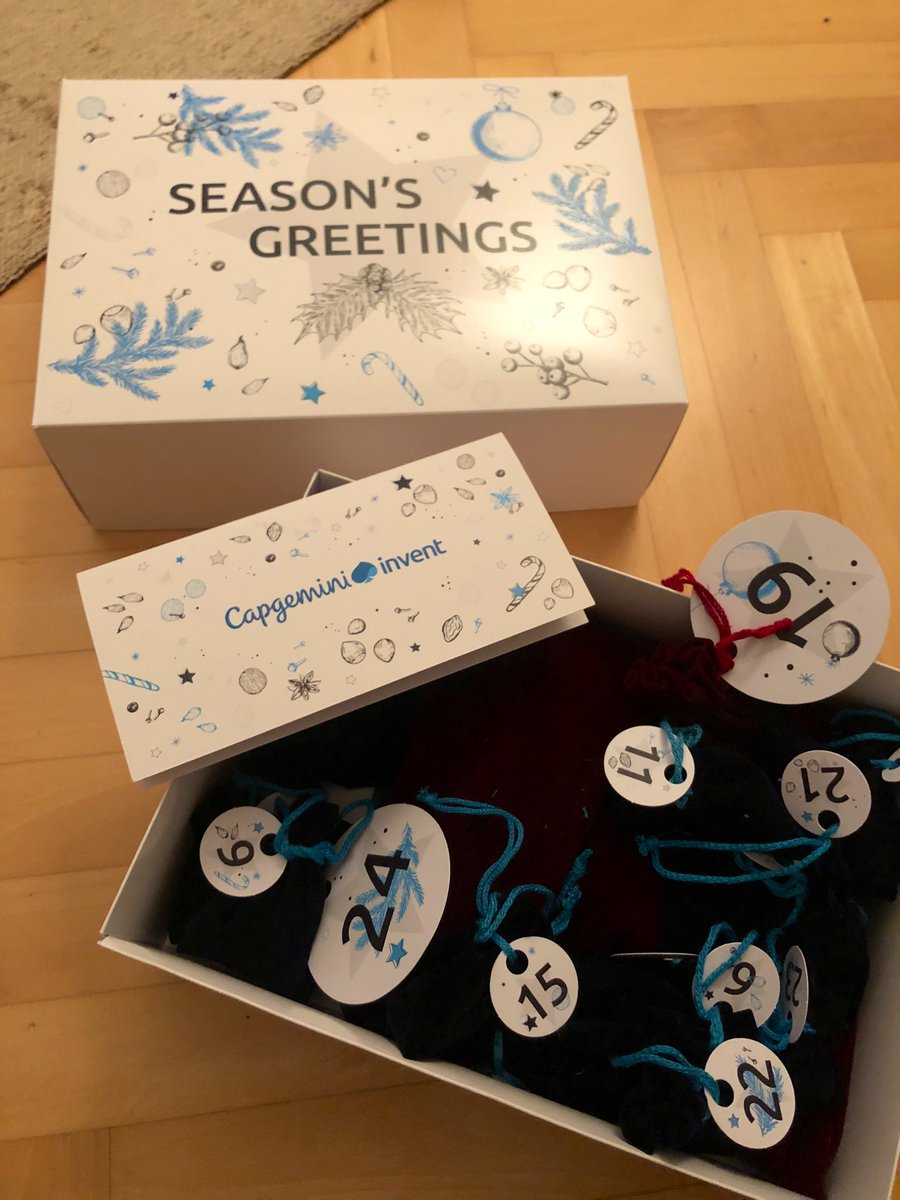 _lisanm's tweet photo. My company is better than yours 🤗! Vielen Dank @CapgeminiInvent für diese Aufmerksamkeit 🎄💫. https://t.co/QsTQngVFTl