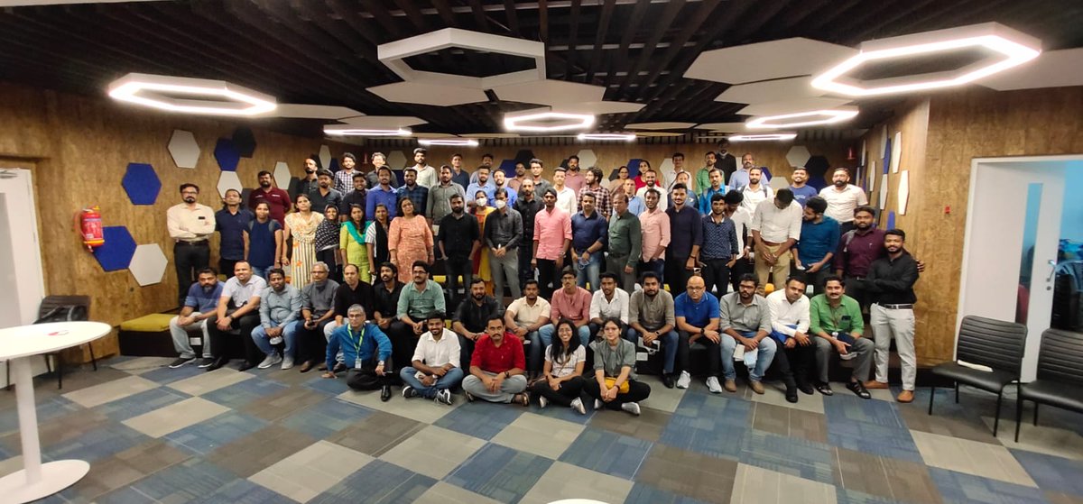 startup_mission's tweet image. Today, an energetic pack of more than a hundred dynamic founders across #Kerala gathered at the #FoundersMeet hosted in #KSUM by #KeralaStartupNetwork. KSUM's facilities and Fab Lab in Kalamassery campus were also visited.
Keep an eye out for the next founders' meet-up.