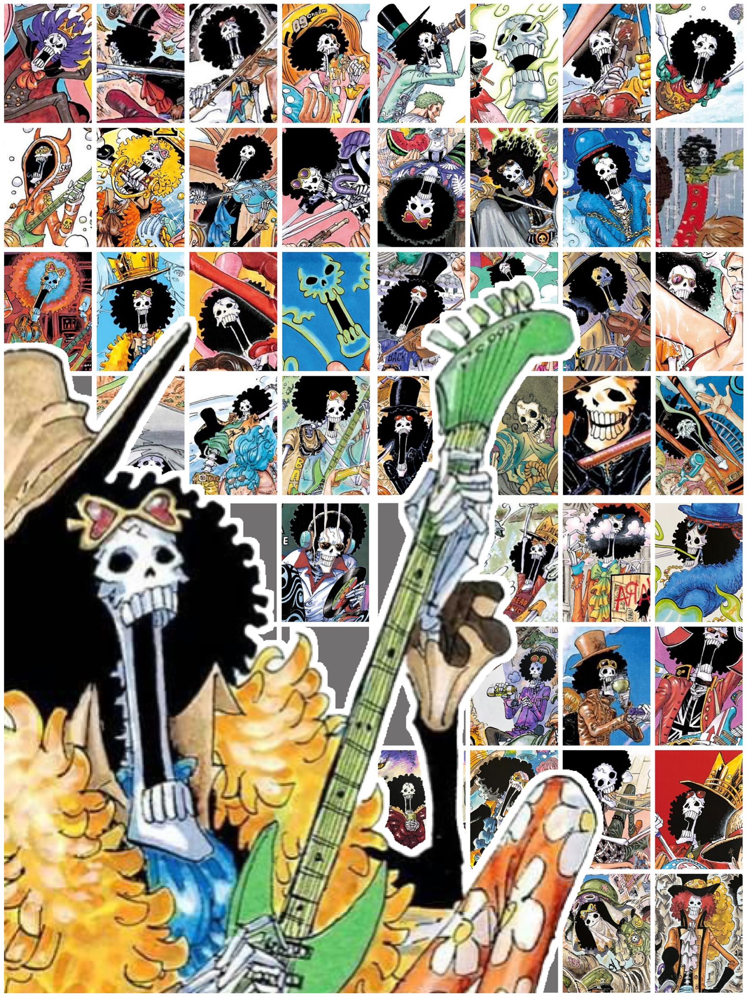 Twitter 上的 Log ワンピース考察 One Piece Magazine Vol 13の表紙のオマージュ ブルックver 海外で 人気が高いブルック 良いキャラです ヨホホ T Co 3uvmxymqos Twitter