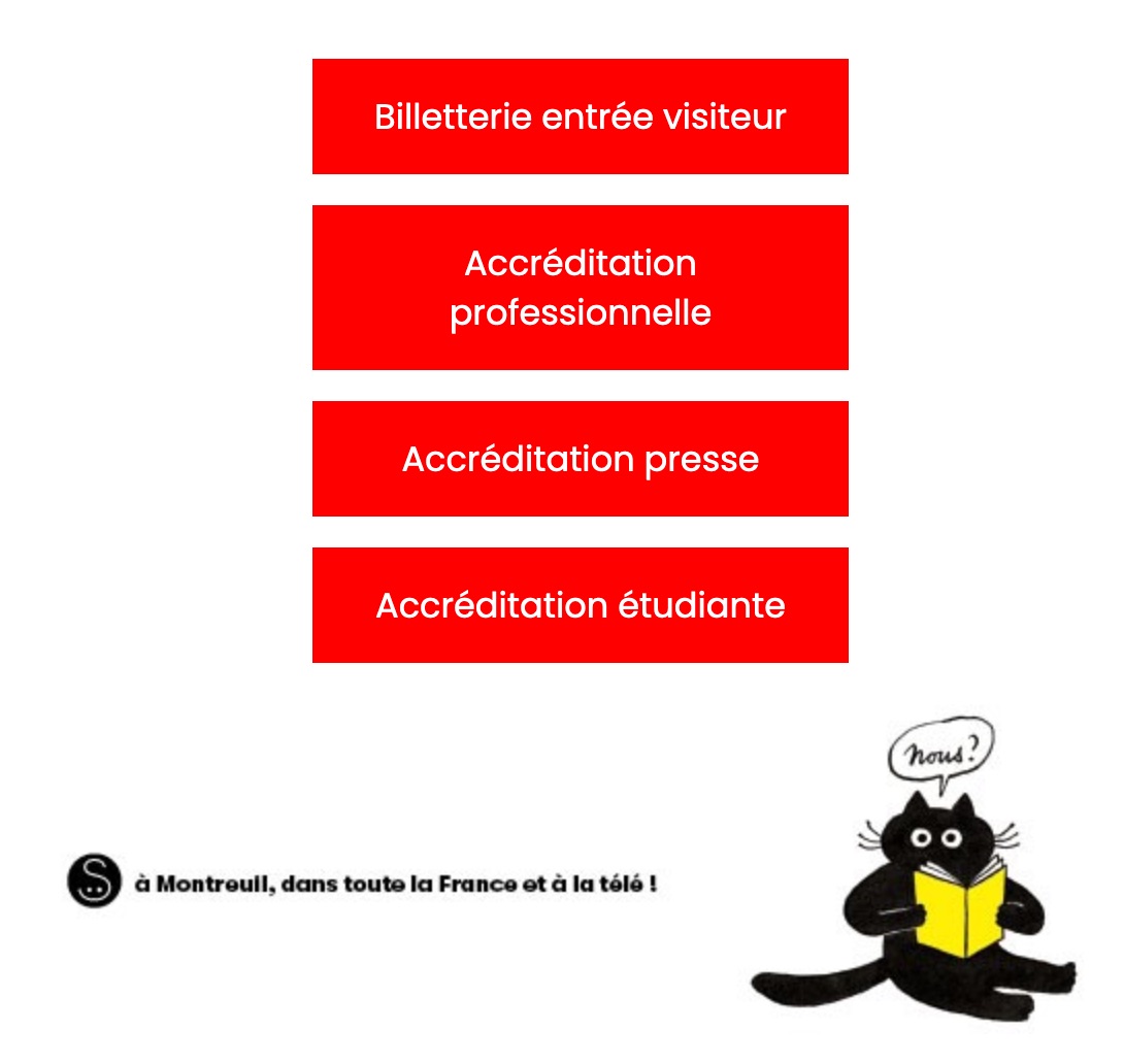 Savez-vous que l’entrée au #SLPJ21 est gratuite pour toutes et tous les 1er, 2 et 3 déc. sur présentation  d’un billet ? Ils sont à télécharger pour les adultes et pour les enfants sur notre billetterie ligne
N’attendez pas pour réserver les vôtres!  

⇒ urlr.me/QcwSG