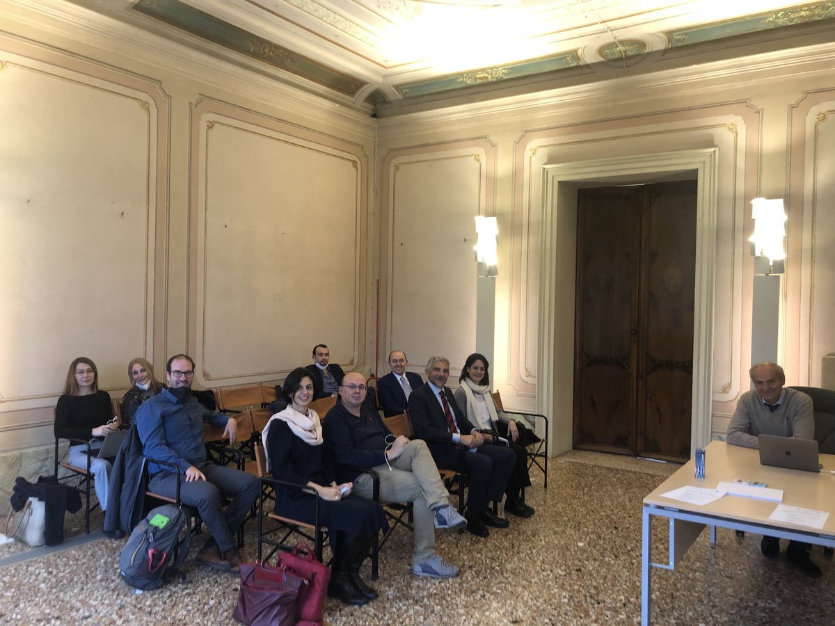 PNC_UniPD's tweet photo. PNC retreat last two days at Villa Bolasco in Castelfranco. Lots of discussions and new ideas. Thank you Prorettore Fabio Zwirner for attending as well as Direttori Psychology, Developmental Psychology, Information Engineering, and Physics #PNC #UNIPD https://t.co/55f9p2ZHKt