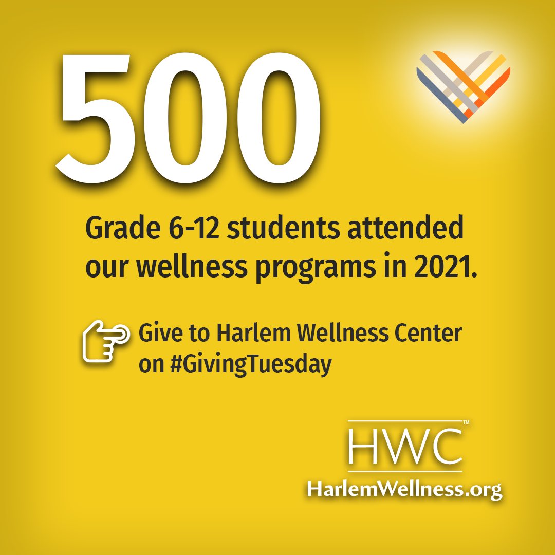 harlemwellness.org or 
Text HWC to 71777 

Our Mission
To close the racial health gap by providing access to innovative and holistic wellness programs that empower individuals, strengthen communities, and create spaces where all can connect, heal, and thrive.