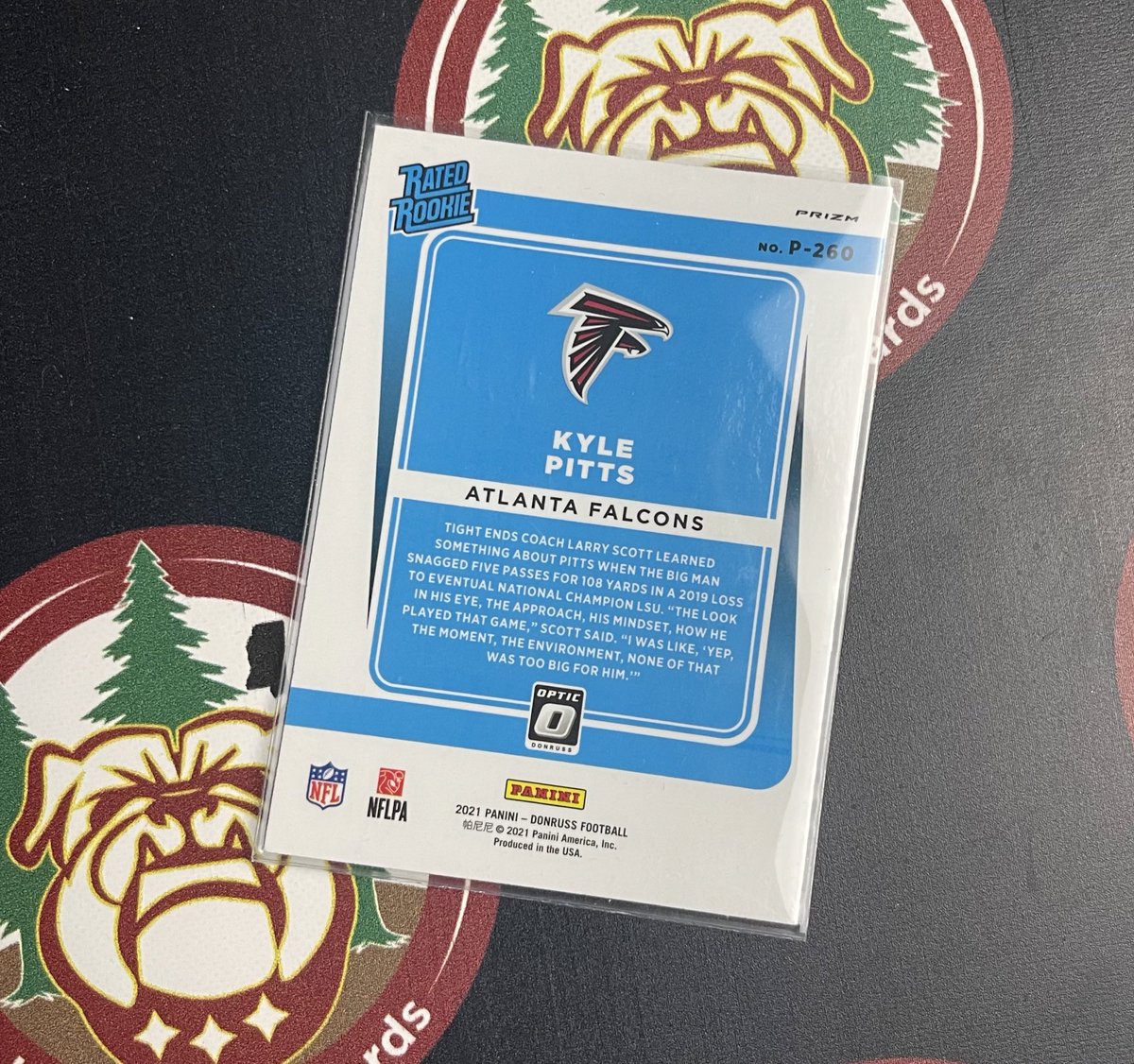 UnderDawgCards's tweet photo. @kylepitts__ @AtlantaFalcons @GatorsFB 
-
2021 @PaniniAmerica Donruss Red &amp; Green Optic Prizm
-
$18.00 Shipped BMWT 
-
@HobbyConnector 
@OnReplin 
@Hobby_Connect 
@sports_sell 
-
#KylePitts #AtlantaFalcons #FloridaGators #Panini #Donruss #Optic #RedAndGreen #Rookie #RC #Prizm https://t.co/5c2gekvtfK