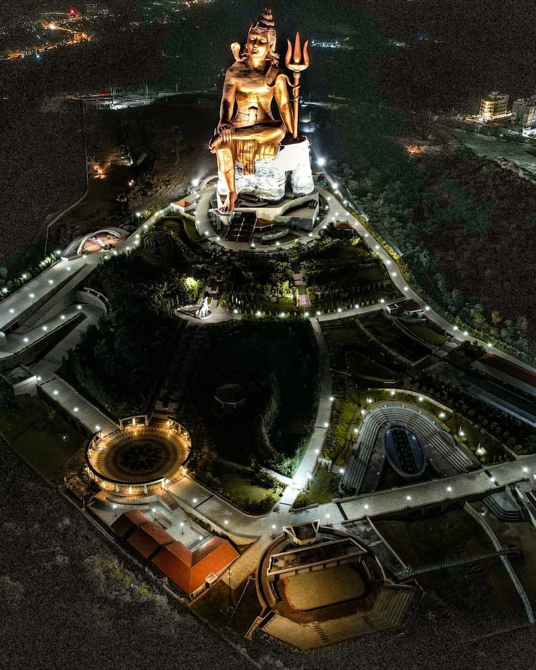 Moon on Twitter "Worlds Tallest Shiva Statue (351Feet) in Tatpadam