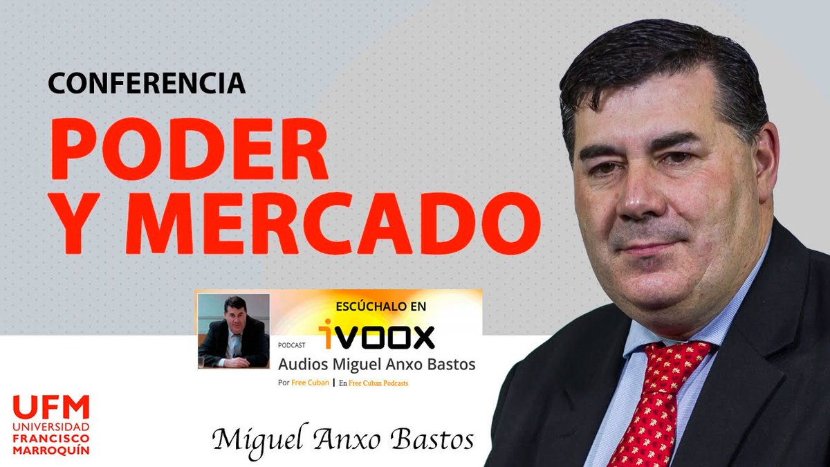 freecuban's tweet photo. Audios Miguel A. Bastos @Bastos_Quotes 
Poder y Mercado.
@ivoox👉https://t.co/fmCjqISoDU 
Bastos en la presentación de la traducción al español del libro "Poder y mercado: el Gobierno y la Economía" de Murray N. Rothbard. 30/08/2016 
🐍#MiguelAnxoBastos🐍
#AnaCap #PaleoLibertario https://t.co/V28c7rx8hU