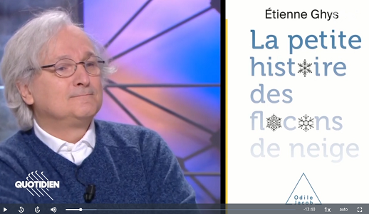 LPBMathsvideo's tweet photo. ❄️🌨️sur #Guéret et en #Creuse.
Le moment de connaître la petite histoire des flocons de neige avec le mathématicien Étienne Ghys...
➡️https://t.co/vXi5yKV5fO
#maths #physique #LPBMaths https://t.co/HTWBqMFr58