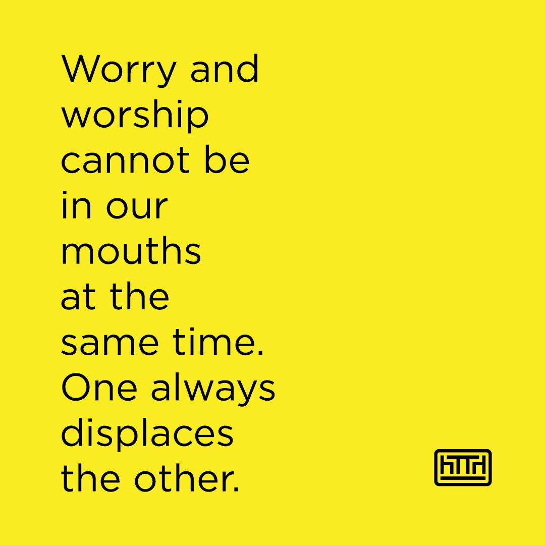 Gratefulness is a torpedo that sinks worry because gratitude opens the doorway for praise and praise dispels fear. 

Join me on my free email journey, Winning The War On Worry: ow.ly/vKaG50GAz5l