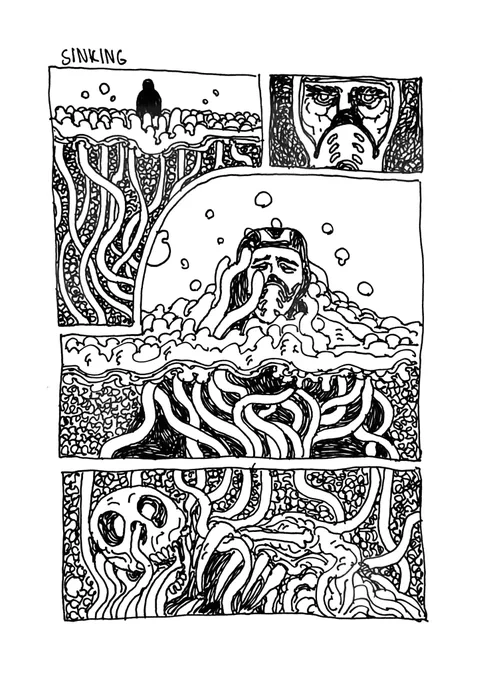 Drowning in sentient fungus 