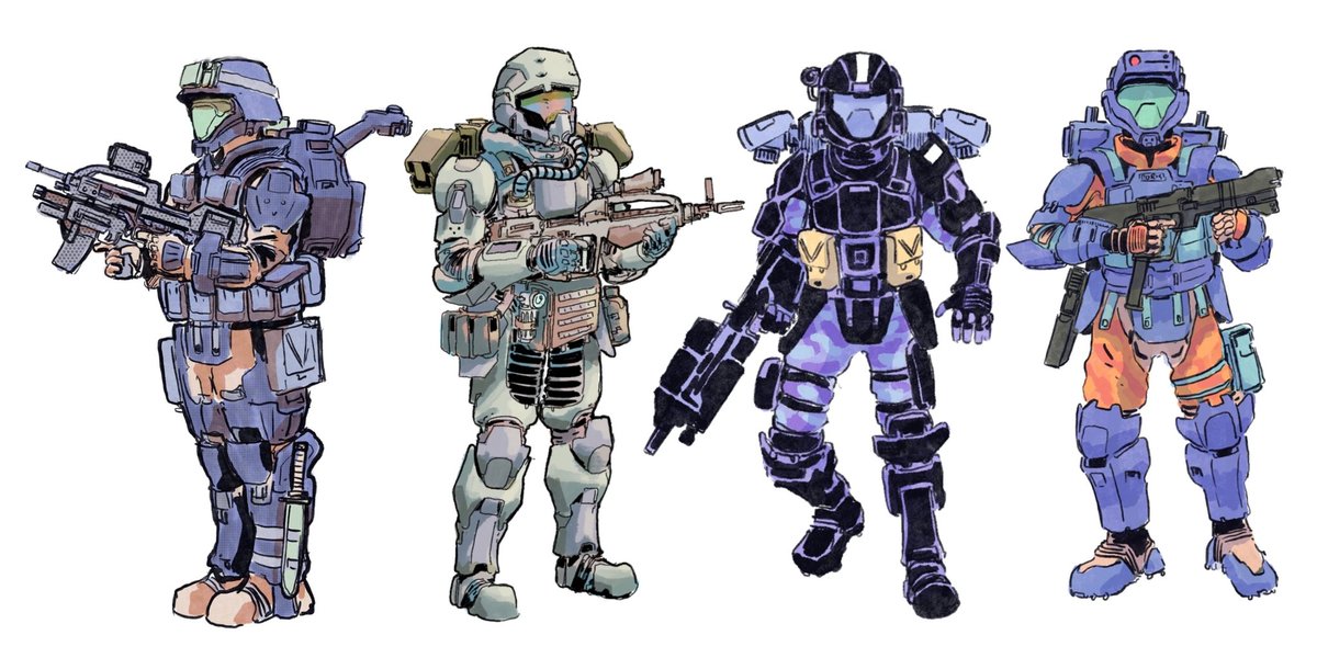TheCountofS's tweet photo. ODST Sketches
#Haloultimate #halospotlight https://t.co/jLkw90f16r
