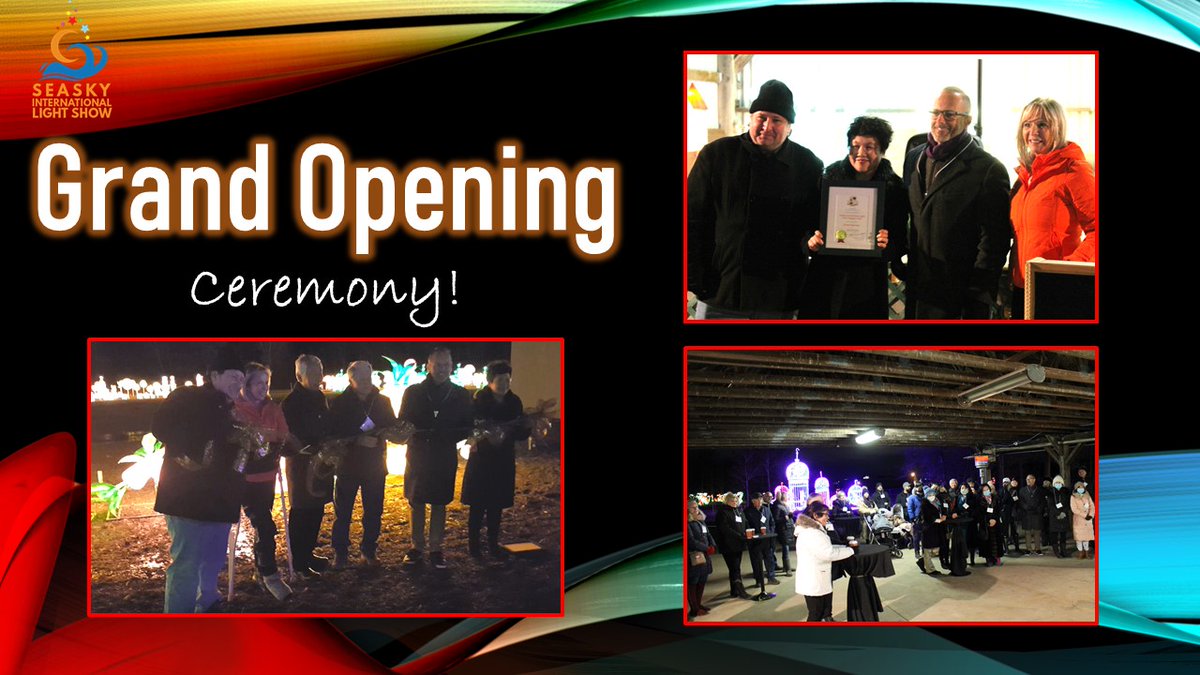 lightshow_NF's tweet photo. THANK YOU FOR ALL THE SUPPORT AT OUR OFFICIAL RIBBON CUTTING &amp; VIP CEREMONY LAST NIGHT!😊
#lightshowniagara #niagarafallsontario #grandopening #destinationniagarafalls #lights https://t.co/OKCg8cFtYC