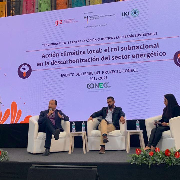 Esta fue la participación de Adrián Fernández de <a href="/iniciativaclima/">Iniciativa Climática de México</a> en el evento de cierre del proyecto #CONECC: Tendiendo puentes entre la acción climática y la energía sustentable. Y a conocer más sobre el camino hacia un futuro sustentable. 
🔗YouTube: bit.ly/3DvjGDv