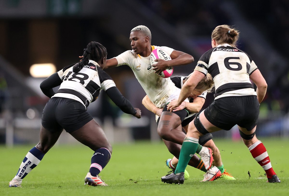 A lone five-pointer to Ayanda Malinga as  @Barbarian_FC  beat South Africa 60-5 at 
@Twickenhamstad Thanks everyone involved to make it a special #NovemberSeries2021