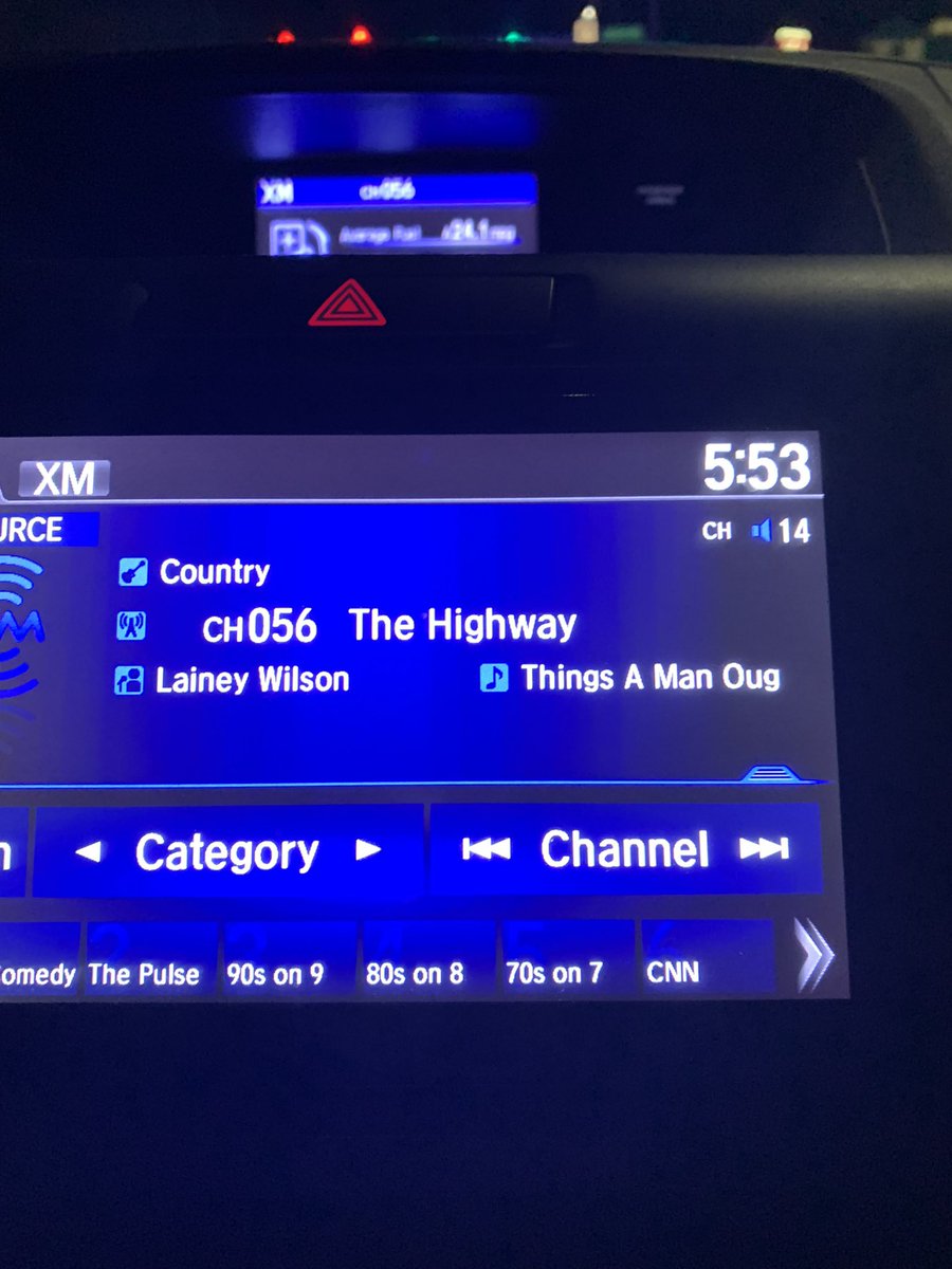 Alasch90's tweet photo. Found out my mom got Serious XM in her car awhile back, so we turned the Highway on and @laineywilson was playing.  Love her so so much! https://t.co/2FdwxTH2rQ