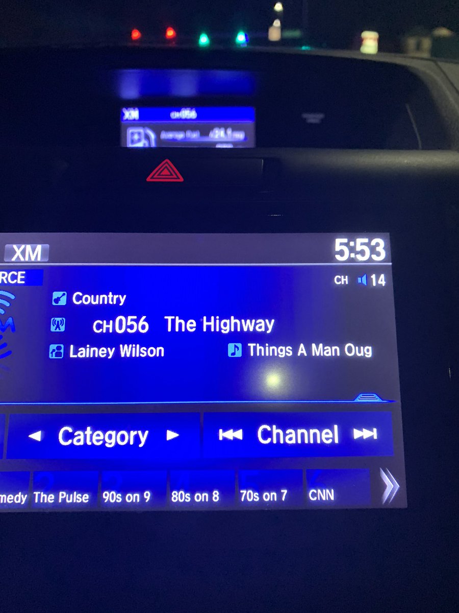 Alasch90's tweet photo. Found out my mom got Serious XM in her car awhile back, so we turned the Highway on and @laineywilson was playing.  Love her so so much! https://t.co/2FdwxTH2rQ