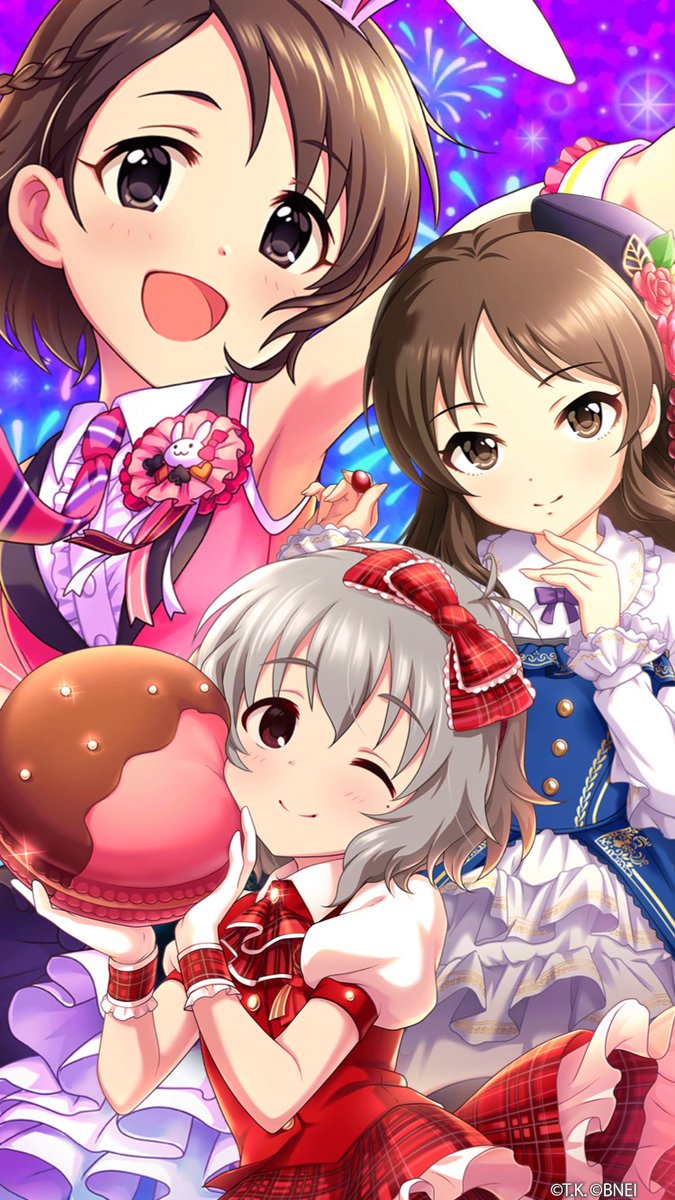【アイドルマスター シンデレラガールズ】で「10周年記念 壁紙メーカー」公開中! 好きなアイドルで自分だけの壁紙をつくってみたよ! #壁紙メーカー #imascg_chihiro #デレマス #シンデレラガールズ10周年 https://t.co/vZwvjP5iAm 