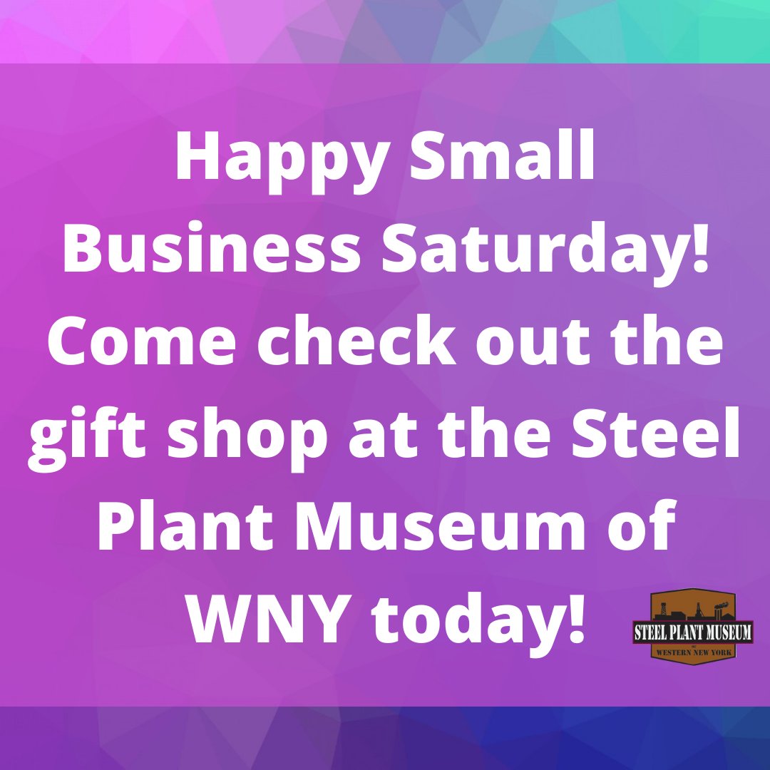 SPMofWNY's tweet photo. Happy Small Business Saturday! Come check out the gift shop here at the museum. We always appreciate any and all support from the community!
#smallbusinesssaturday #museum #support #giftshop #nonprofit #community https://t.co/umHgmZWciJ