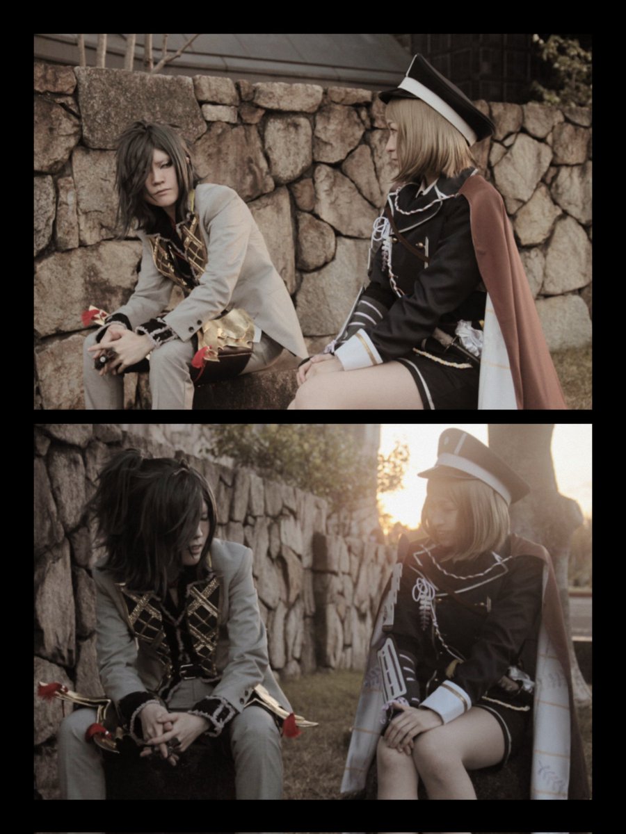 コスプレ注意。刀剣乱舞
前田藤四郎→ぽち(@pochi2po)
大典太光世→あずき 