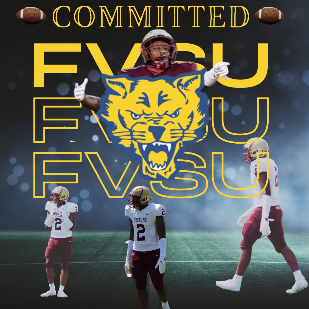 correy_Massey's tweet photo. I wanna thank god and all of the schools that recruited and offered me I am committed to @FVSUFootball This is where my heart led me and I am thankful to have another opportunity to continue chasing my dreams I wanna ring 🎯@FootballSavage @CoachTripp98 #Hbcu https://t.co/zcBVgzZgo0