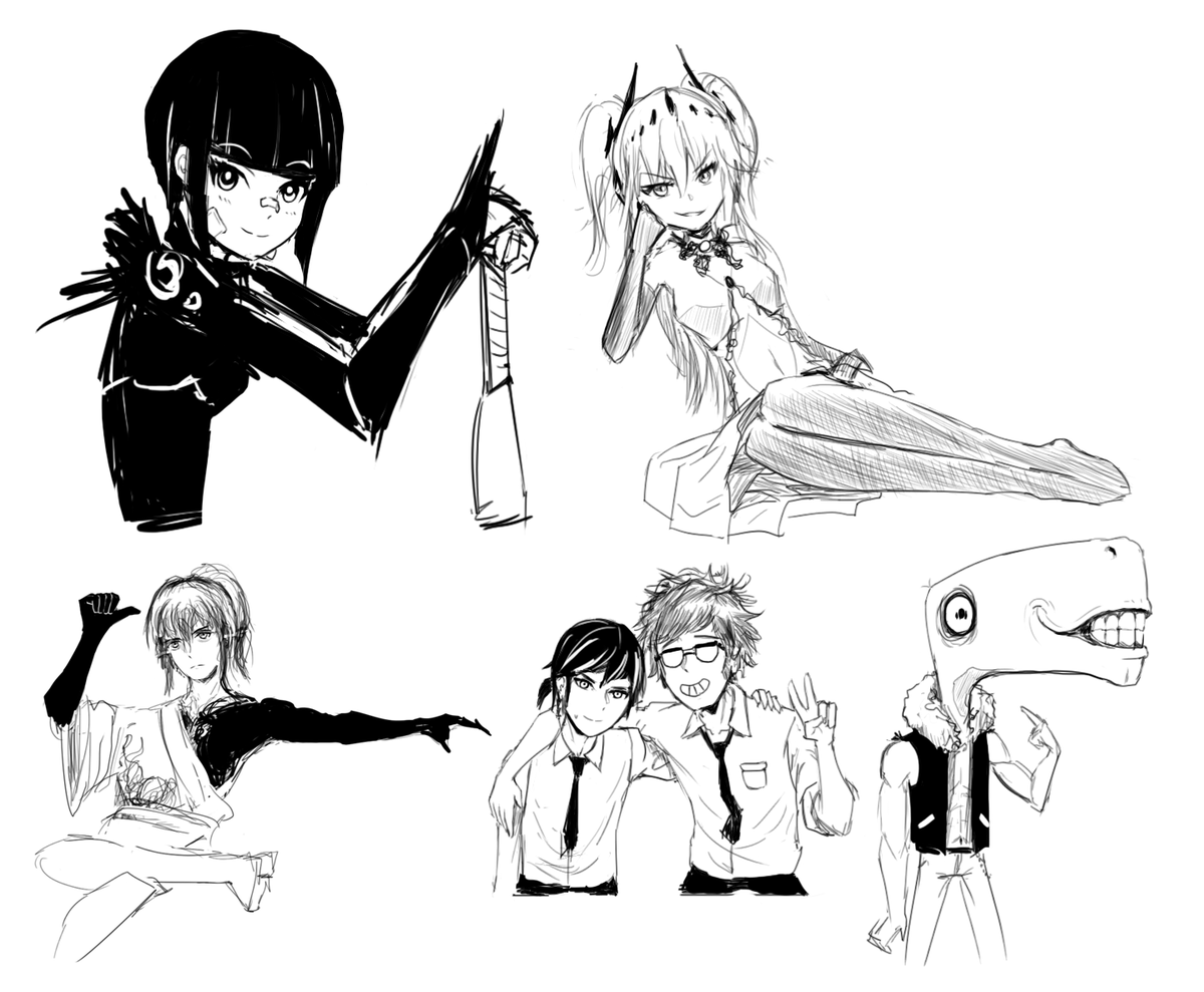 CuriousCube1's tweet photo. I haven't drawn anything for myself in about a year or so and I feel that I'm getting rusty. I'm gonna try drawing again once every so often while I work on my game. https://t.co/B4irTj94GB