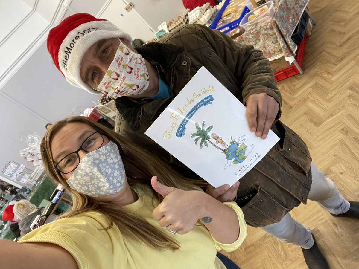 SuterStacey's tweet photo. Had a blast signing books today @farmers_artisan 📚🌎🥳
Grab your copy now: Link in bio
Use code: DELIVERY for free delivery 👍🏼 Next one’s on 11th December 10-2
#staceybackpackstheworld https://t.co/Xu9iafrzH8