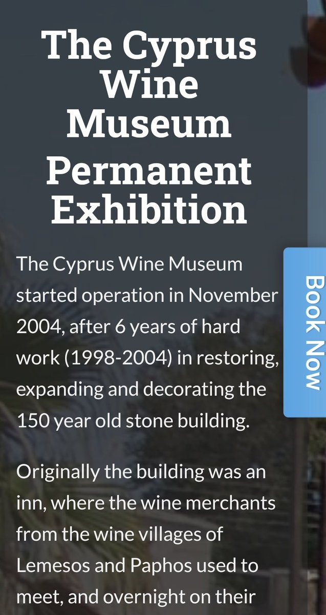 mariannapaf's tweet photo. In 2004, #AnastasiaGuy founds #Cyprus #WineMuseum in #Erimi village:
"Inspired by the fact that Cyprus is one of the first wine producing countries and with the advantage of owning a traditional Cypriot building that has been in my family for generations, instigated the https://t.co/fzHqZAzYTP