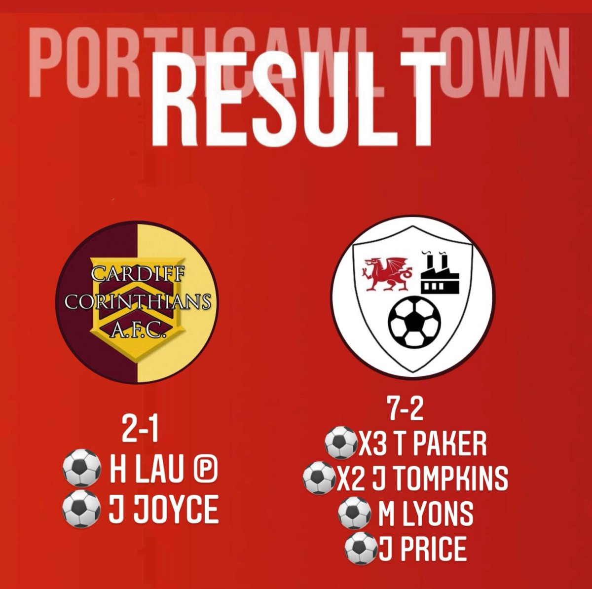 Porthcawl Town AFC tweet media
