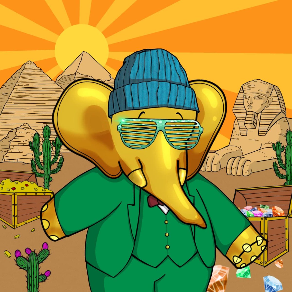 Babolex's tweet photo. 🚀🔥As you know, the Adventure has only just begun.

Many of you are looking to discover the connection between the Babolex and AlienX collections.

Many surprises await you as holders, moreover lucky are those of you who have visited Egypt... 🐘🛸👽 https://t.co/tm8tW87fqL