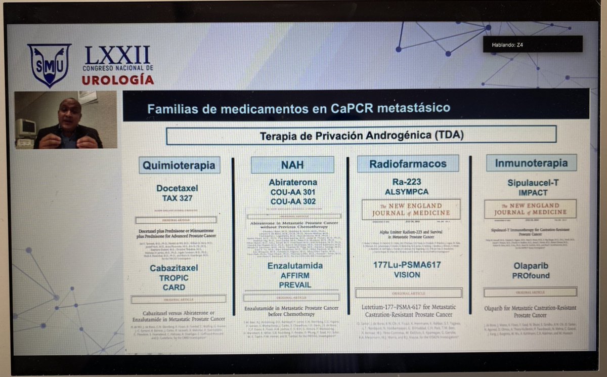EIvanBravoC's tweet photo. 😧Opciones actuales de tratamiento en #CPRCm 🤯💊 💉 #SMU21 @urologohector @AlexHermen @RomanCarvajal @MarcelaPelayo @EdgarLindenMD @smumexico https://t.co/XdZeRGLoj0