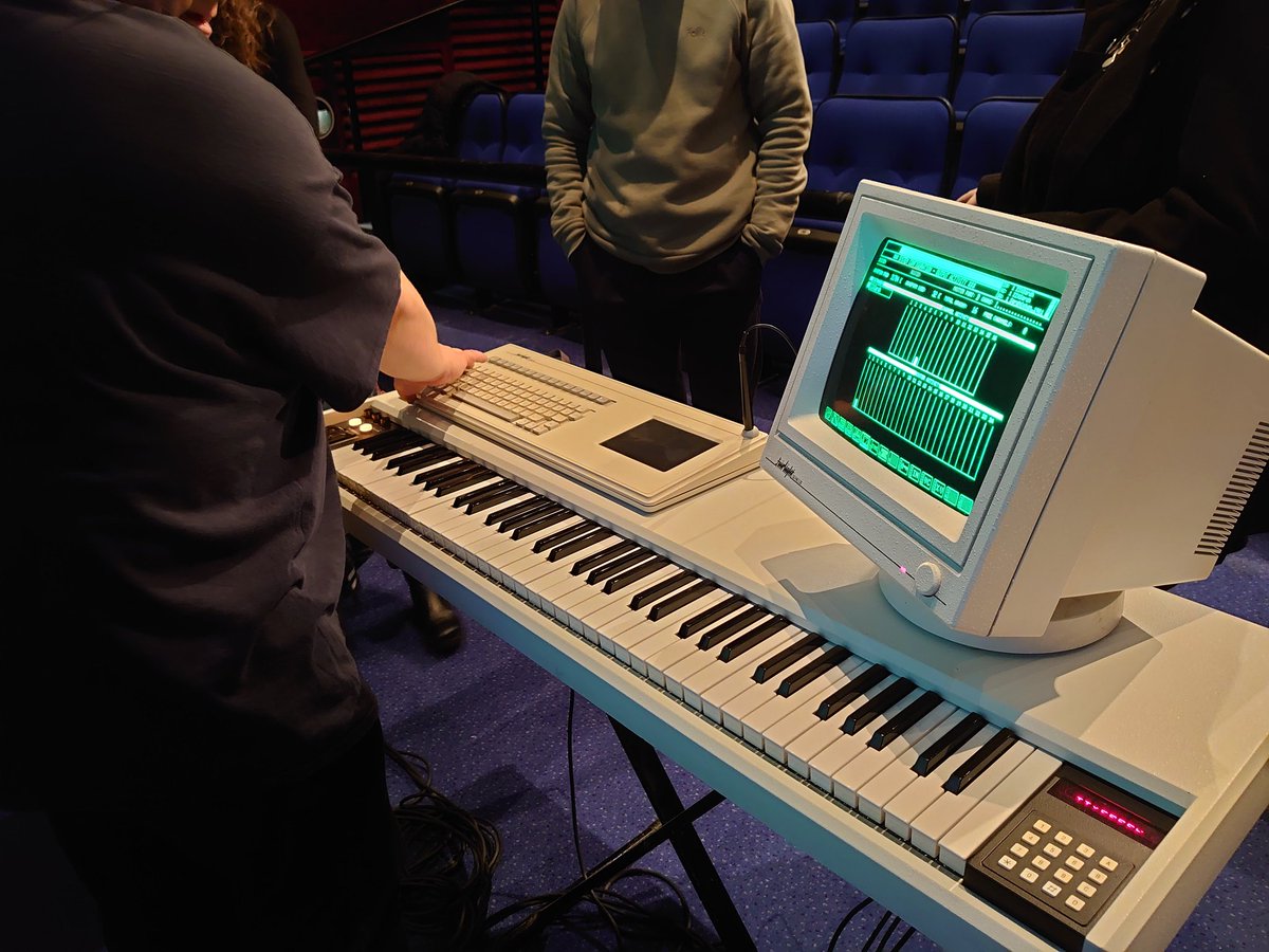 AnnieKJamieson's tweet photo. It's alive!!! @MediaMuseum right now with @failedmuso #soundseason https://t.co/2VM21jhgvW