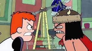 Fcsnva's tweet photo. #SaturdayMorningCartoons this Saturday: Bugs sells the Brooklyn Bridge; Martian moochers ruin a picnic: Bobby has to rescue the gang from Venger's prison; a young barbarian and Bill fight over the Warbrute of Friendship. #BoweryBugs #TheAstronut #DungeonsandDragons #Fangbone https://t.co/t198iPUxe0