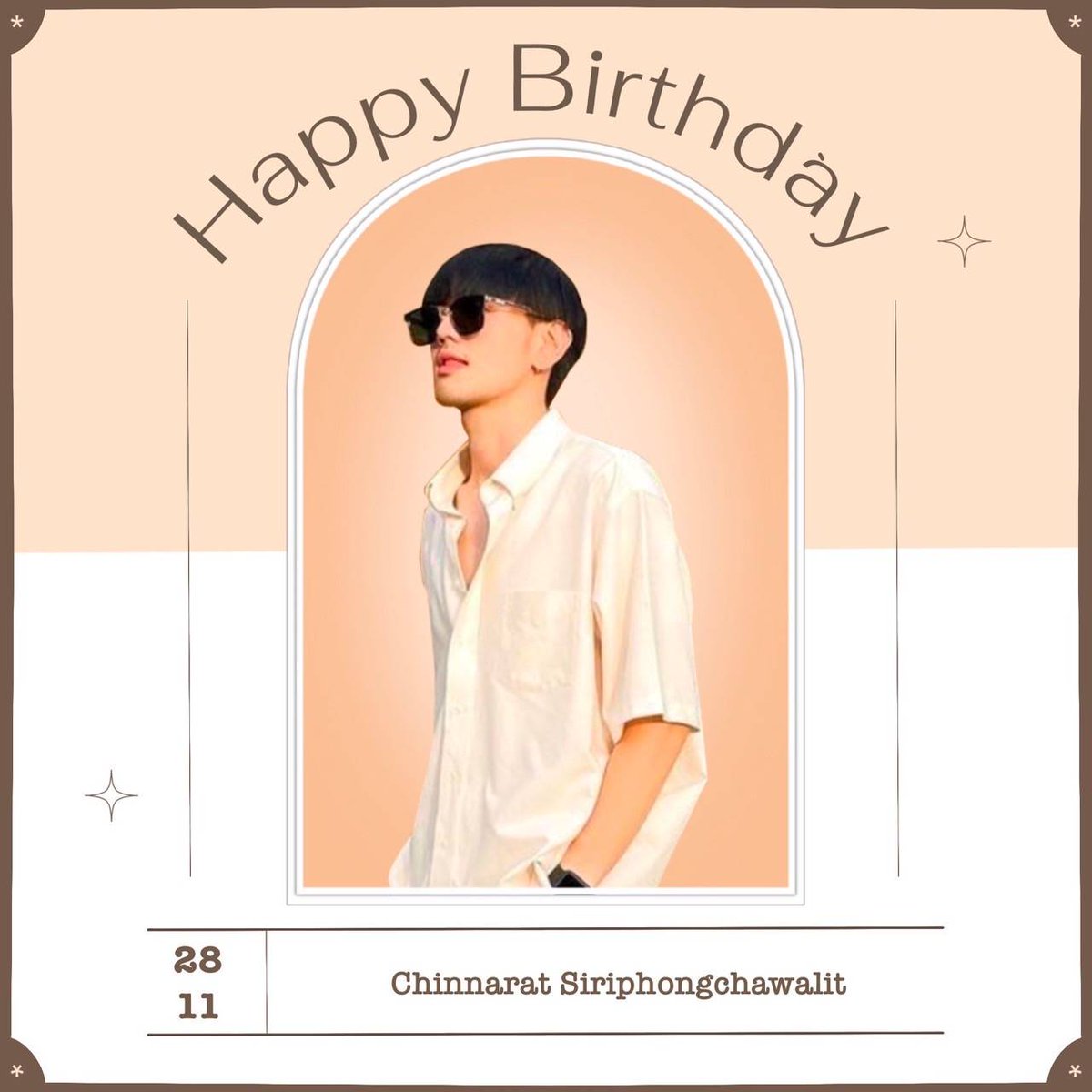 Chinnarat_home's tweet photo. 00.00 น.  [28-11-2021] Happy  Birthday​ mmikesiri​ 
 
เชิญชวนแฟนคลับทุกคนร่วมอวยพรวันเกิดไมค์ผ่านแฮชแท็ก #mmikesiri28thBD กันนะคะ

 ​#MikeChinnarat​ #mmuses https://t.co/X0dfI2EEue
