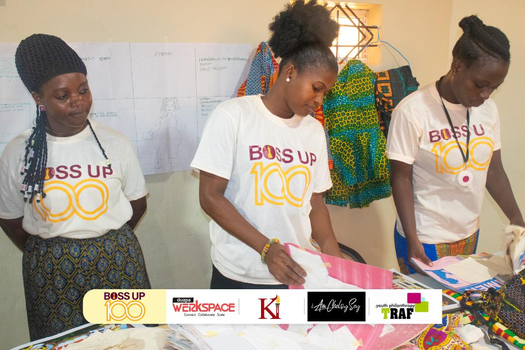 DuapaWerkspace's tweet photo. 2/2
These ladies are taking advantage of a 6 month training program aimed at training young women in Fashion and dressmaking.
#BossUp100Project #BossUp100WR #BeYourOwnBoss https://t.co/PxK1qXJDzr