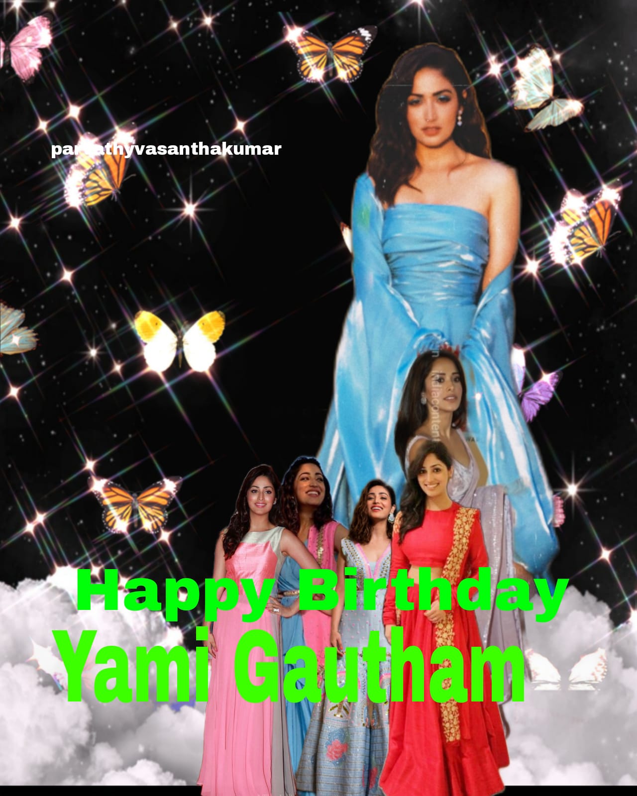 Happy birthday
Yami gautam   
