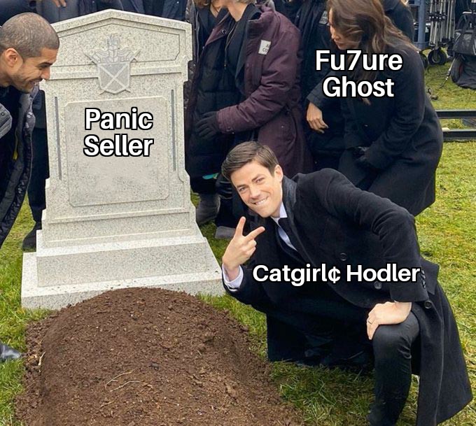 fu7ureghost's tweet photo. Just wanted to troll some panic seller /buyer 😅😅😅😂😂😂 - @catgirlcoin #catgirl #catgirlairdrop #CATGIRLCOIN #catgirls #funny #Memes #memecoin https://t.co/iCGCGe7lb1