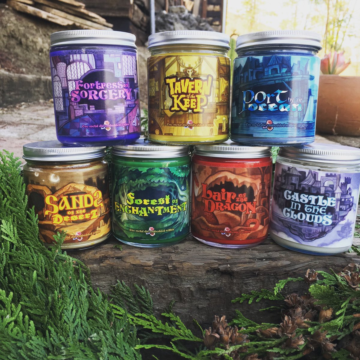 CalliopeCandle's tweet photo. @behindyourback We make gaming and pop culture themed candles as well as premium unique fragrances! https://t.co/gqK5ab2Csj https://t.co/pyfKqZjuAN