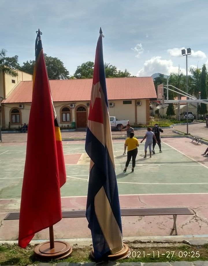 CubacooperaTl's tweet photo. Concluye Festival deportivo “De caimán a caimán".Donde gana el ♥️🇨🇺🇹🇱 #Fidel en nuestra memoria : Vive , ayer, hoy y siempre. siempre.#FidelYLaColaboración #CubaCoopera #CubaVive #FidelVive @PresidenciaCuba @PardoRegla @unidad_central https://t.co/5AXnkqOS3O