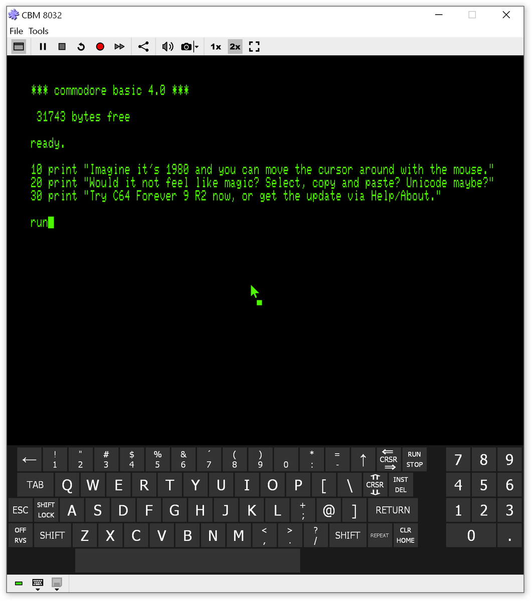 C64 Forever tweet media
