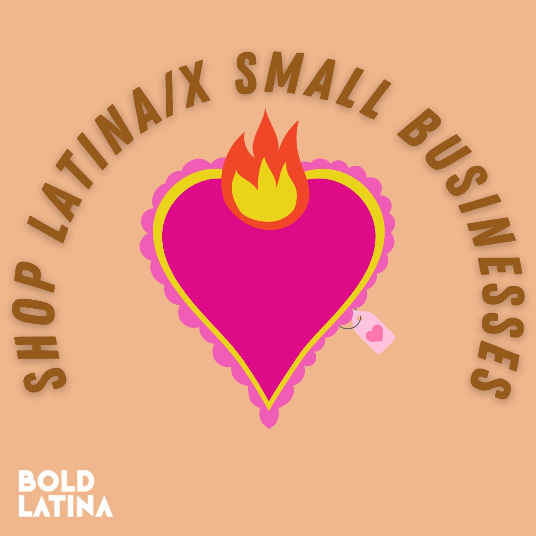 Today is #SmallBusinessSaturday Shop Latina-Owned Small Businesses Today + 𝙀𝙫𝙚𝙧𝙮𝙙𝙖𝙮!

Whether Tangible Products or Digital Products - Shop Our Own #LatinxOwned

CIRCULATE THAT DOLLAR BACK INTO OUR COMMUNITY. ♻️WE ARE MAINSTREET! 🏦 

#boldlatina #shoplatina #shopsmall