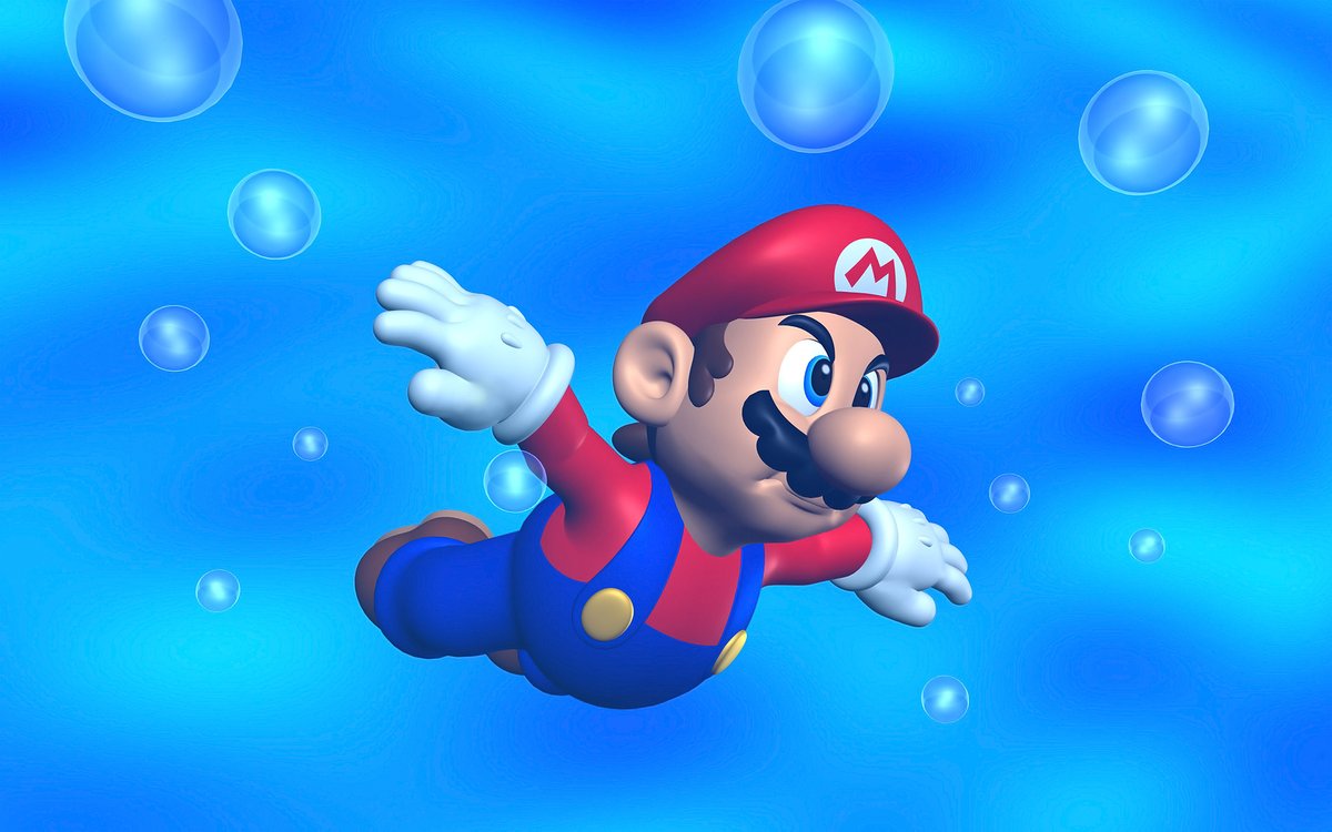 PSH_artarchive's tweet photo. Four 3D-renders of #Mario swimming from #SuperMario64.

original render ✅
scanned graphic ❌

reconstruction ❌
color correction ❌
custom edit ❌
upscaled ✅(~250%) https://t.co/7J6DdhgDJd
