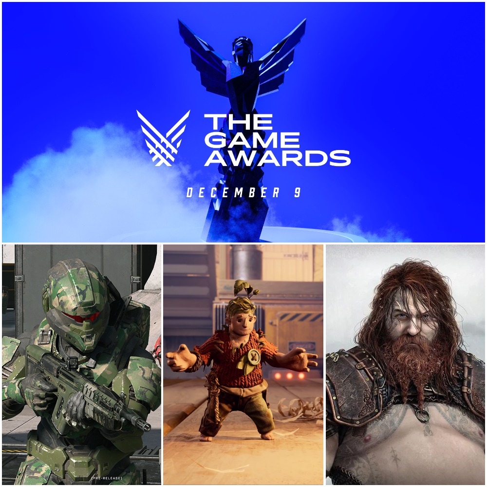 Level9Podcast's tweet photo. The Level 9 Podcast is back! 🚨🚨

Alex and Jesse predict the winners of #TheGameAwards this year including #Returnal, #Forza and #ItTakesTwo

We also discuss Xbox's 20th Anniversary, #HaloInfinite, and what color Geoff Keighley's shoes will be. 

https://t.co/OEEnHG7HOk https://t.co/5rRzBwGIVN