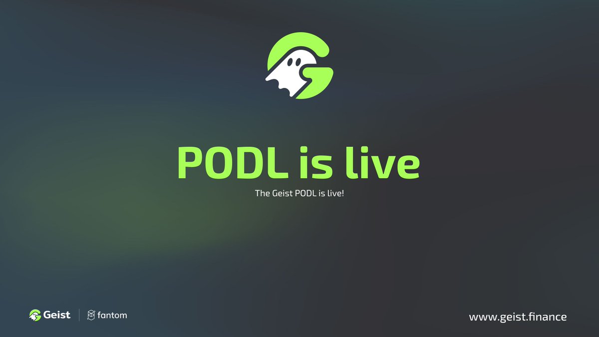 Geist Finance tweet media