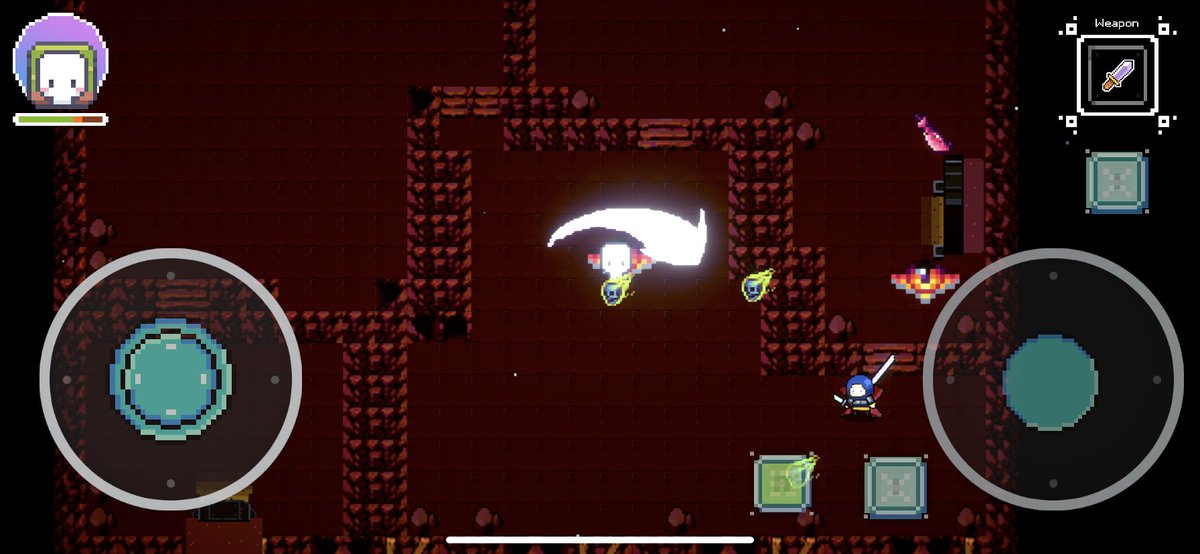 CloudShaii's tweet photo. Happy #screenshotsaturday to my fellow #indiedev community & everyone playing #ashwarrior #ashaikurage the 1.1.5 update brought an inventory system & better ui layout ALONG WITH more tweaks to enemies, health items & fx
1.1.6 (otw)
and THANK YOU for playing https://t.co/A3C6vjWTUW