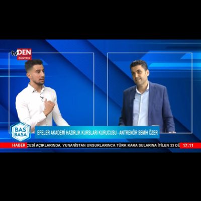 #tvden  #YeniProfilResmi Baş başa programında değerli moderatör <a href="/eminaydin09/">Emin Aydın</a>  beyefendi ile spor’u konuştuk😊