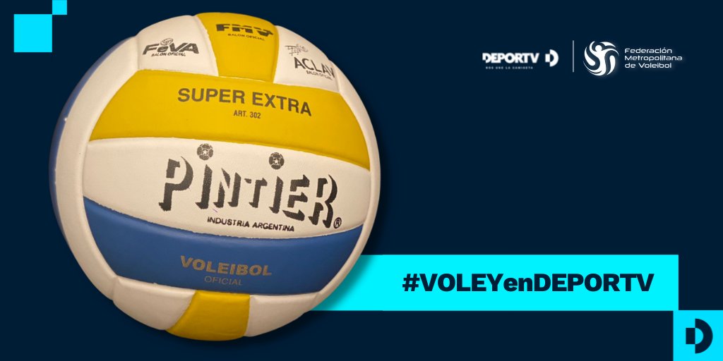 SORTEO. ¿Querés llevarte la pelota oficial del <a href="/metrovoley/">FMV</a>? 🏐

Nos seguís + das RT a este tuit + comentás con el HT #VOLEYenDEPORTV y ya estás participando. ¡Dale!

¡Se va al final del segundo partido!