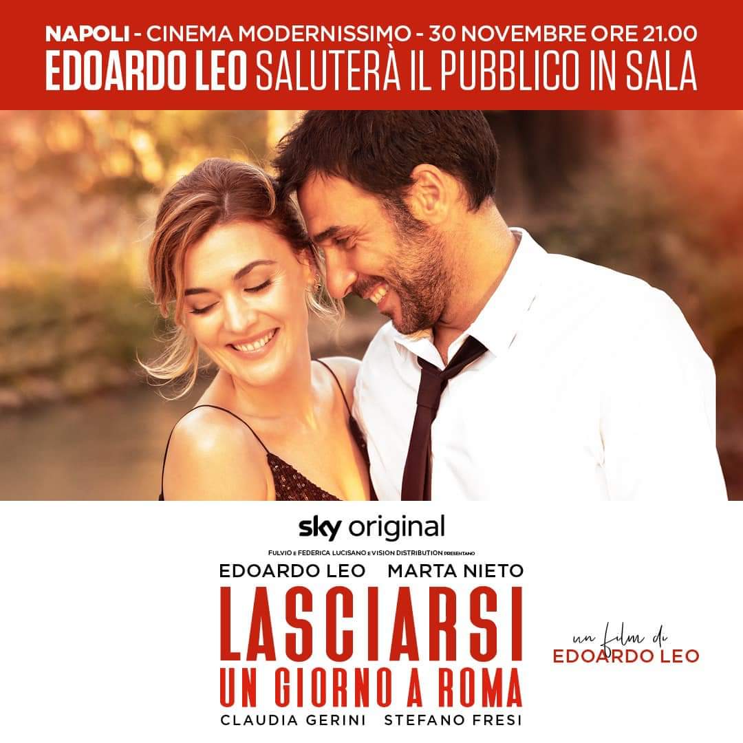 Direi che bisogna esserci 😊
<a href="/edoardoleo/">edoardo leo</a> #napoli #cinema