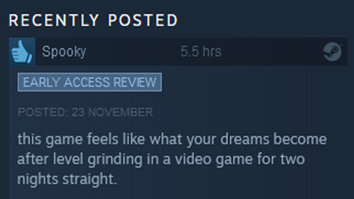 newbuildc's tweet photo. I agree...

Thanks to everybody that's left a review for #EntityResearchers. Please leave one if you enjoyed it and you haven't had the chance!
You out there Spooky?
https://t.co/mTMwGWrMP1

#indiegame #indiedev #pixelart #roguelike #steam https://t.co/Q5nUaIuUiX